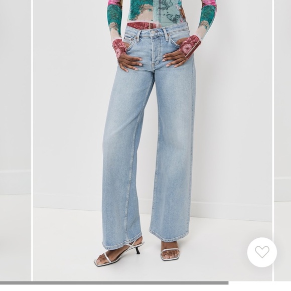 Redone Mid Rise Wide Leg - Picture 2 of 4